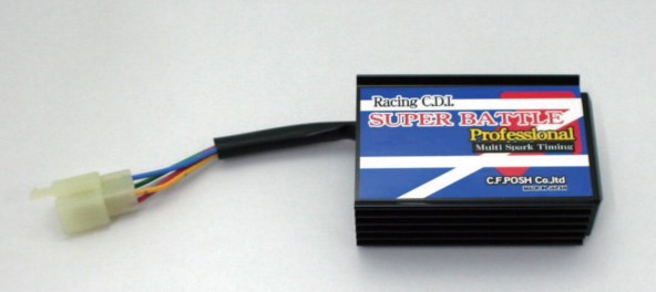 バイク用品 マフラーシーエフポッシュ CF-POSH スーパーバトルプロブラック NSR80 -94 02-NSRmini460460 4947934067869|バイク用品はとやグループ2号店