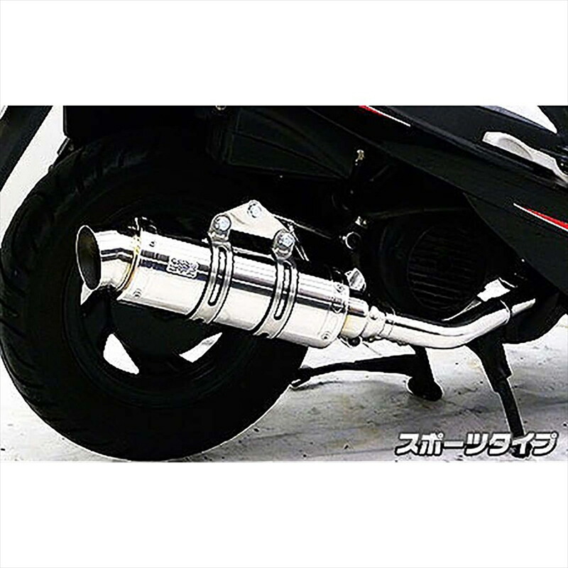 バイクパーツ マフラー ウイルズウィン ロイヤルマフラー スポーツタイプ 532-59-03 4548664582181 SYM GT125