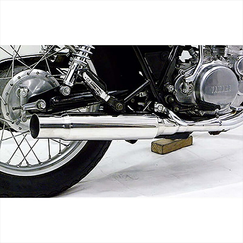 バイクパーツ マフラー ウイルズウィン シャープタイプマフラー スリップオン 1072-51-01A 4550255159481 SR400 EBL-RH03J FI車