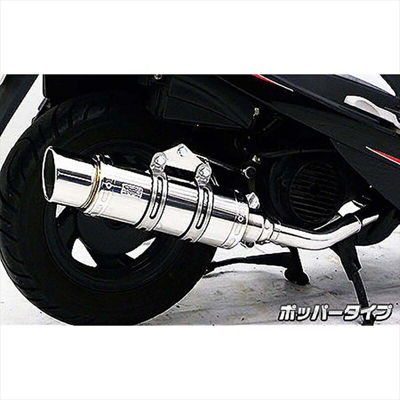 バイクパーツ マフラー ウイルズウィン ロイヤルマフラー ポッパータイプ 532-59-02 4548664712885 SYM GT125