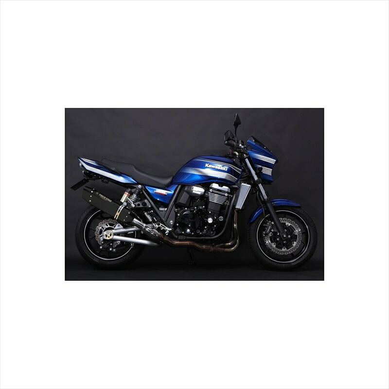 バイクパーツ マフラートリックスター 政府認証S/O イカヅチブラックED JSS-003D-L4BT 4573269962250ZRX1200DAEG|バイク用品はとやグループ2号店