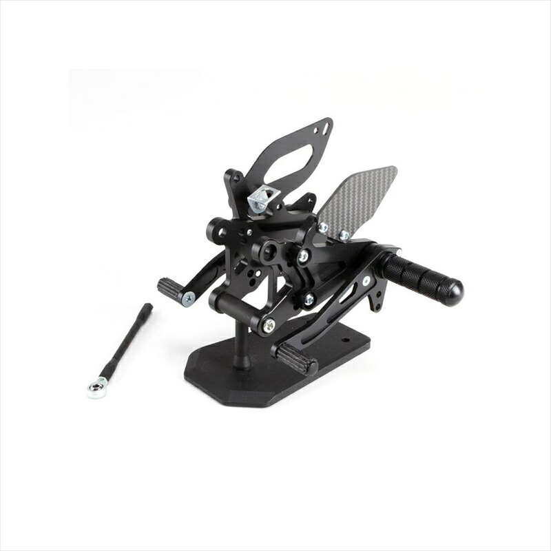バイクパーツ ステップ スパイス タクティカルステップ 3POS BLK 0102BSB1S113B 4549950710912 GSX-S1000ABS/F 15-17