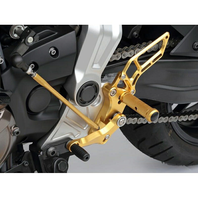 バイクパーツ ステップケイファクトリー ライディングステップ ステイゴールド 348MZBR1064 4582215606346|バイク用品はとやグループ2号店