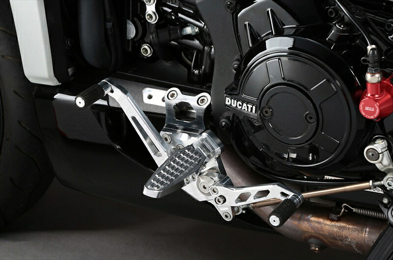 バイクパーツ ステップ アエラ AELLA ライディングステップキット WH X DIAVEL 16- AE-10080 WH 4549950006855 X DIAVEL 16-
