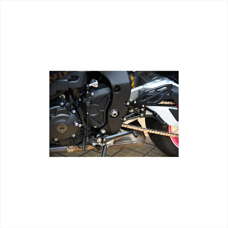 バイクパーツ WOODSTOCK(ウッドストック) バックステップキット オールBLK WBS-Y14-BB 4549950507024 MT-10