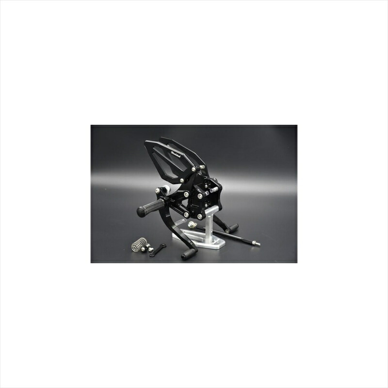 バイクパーツ WOODSTOCK(ウッドストック) バックステップキット オールBLK WBS-S19-BB 4550255480141 GSX-R125 20-