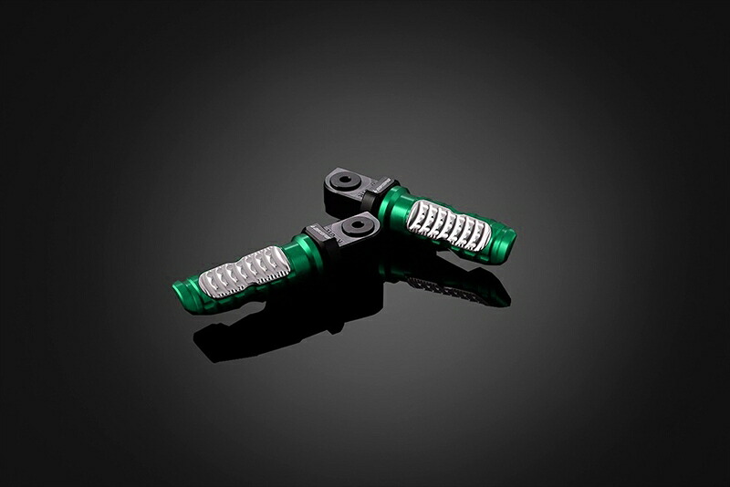 バイクパーツ BIKERS(バイカーズ) タンデムステップ グリーン K0104-GRN 4548916429578