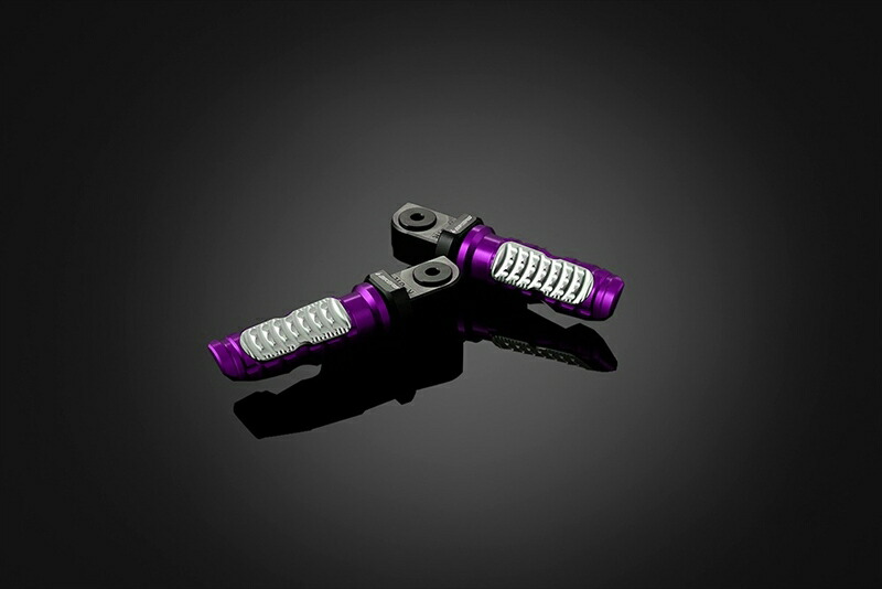 バイクパーツ BIKERS(バイカーズ) タンデムステップ パープル K0104-PUR 4548916429622