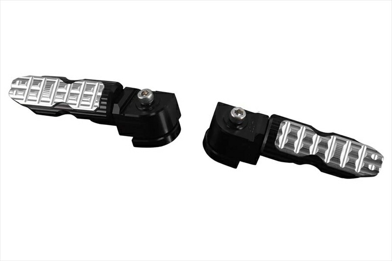 バイクパーツ BIKERS(バイカーズ) タンデムステップ ブラック K0313-BLK 4548916430659