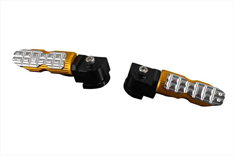 バイクパーツ BIKERS(バイカーズ) タンデムステップ オレンジゴールド K0313-OGD 4548916430703