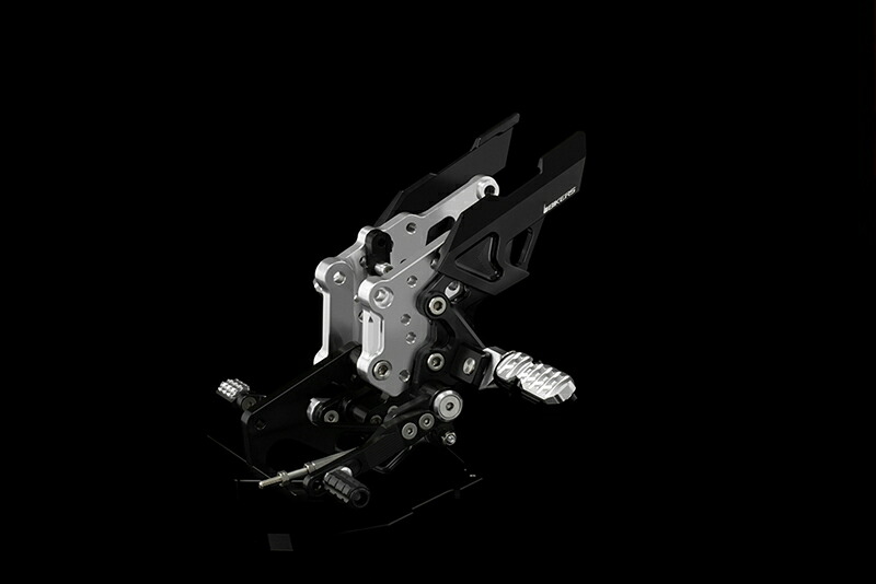 バイクパーツBIKERS(バイカーズ) バックステップ ブラックK0218-BLK4548916435180|バイク用品はとやグループ2号店