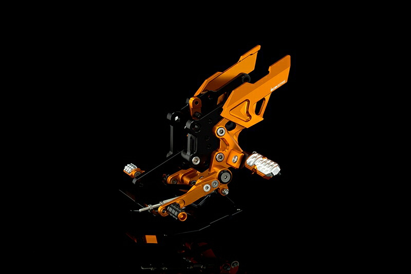 バイクパーツ BIKERS(バイカーズ) バックステップ オレンジゴールド K0218-OGD 4548916435234 37,850円