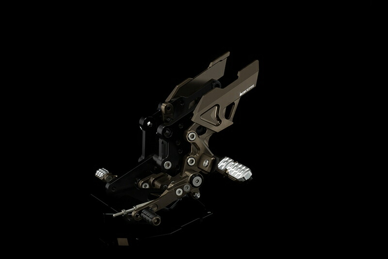 バイクパーツBIKERS(バイカーズ) バックステップ チタンK0218-TIN4548916435289|バイク用品はとやグループ2号店