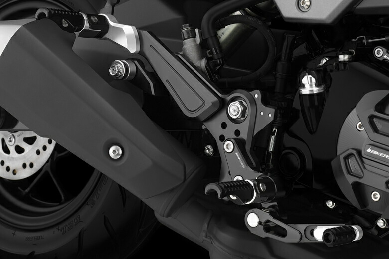 バイクパーツ BIKERS(バイカーズ) タンデムステップ バックステップ用 チタン H0401-TIN 4549950251811 GROM 13-24