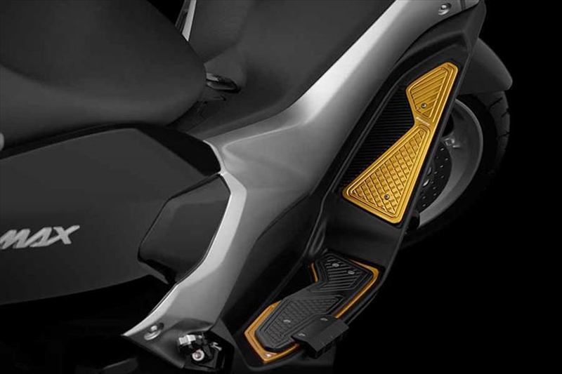 （正規品）バイカーズ エヌマックス125 フロントアクスルスライダー カラー：オレンジゴールド BIKERS バイク - 1