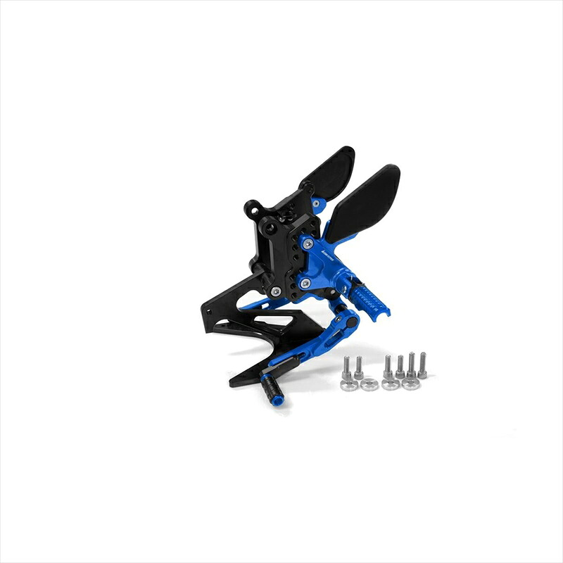 バイクパーツ BIKERS(バイカーズ) バックステップ ブルー K0467-BLU 4550255512804 ZX-25R 20-24