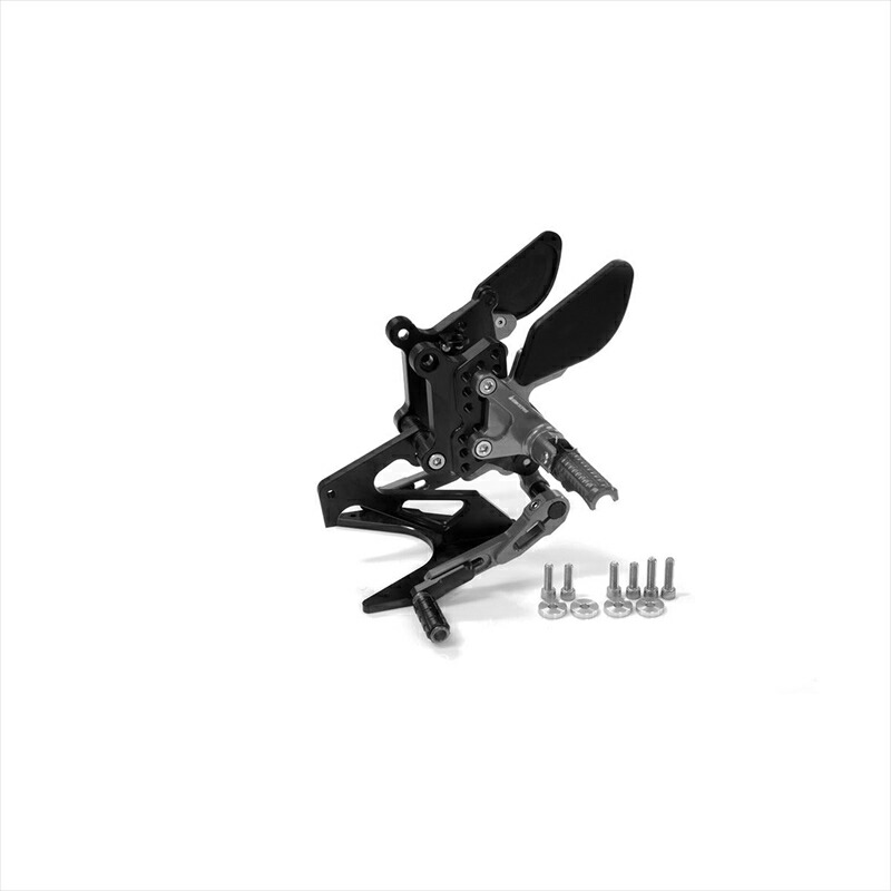 バイクパーツ BIKERS(バイカーズ) バックステップ グレー K0467-GRY 4550255512828 ZX-25R 20-24