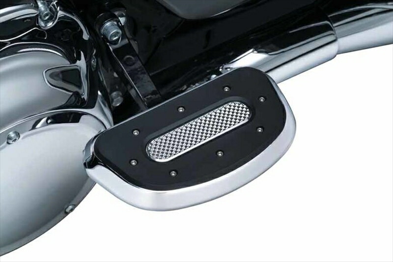 バイク用品ステップクリアキンクリアキンヘビーインダストリーPフロアボードクロームTOURING83-2070434549950274636取寄品