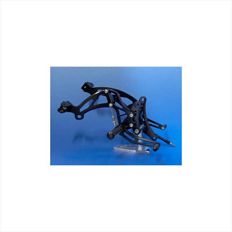 バイクパーツWOODSTOCK(ウッドストック) ステップキット 4POS/タンデムシヨウ/BK WBS-K21-TB4547567756392ZEPHYR750|バイク用品はとやグループ2号店