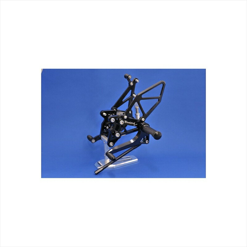 バイクパーツ WOODSTOCK(ウッドストック) ステップキット 10POS/BLK WBS-K26-BB 4548664487455 ZX-10R 11-15 *ABS不可