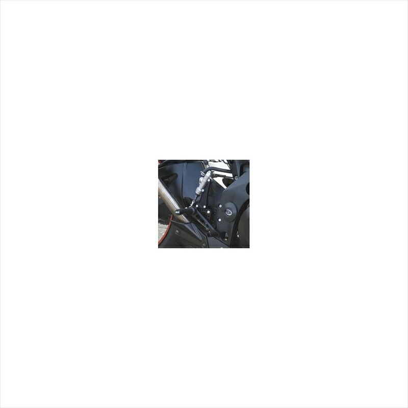 バイクパーツ ステップアールアンドジー 可変レーシングステップキット ブラックRG-RSET15BK 4571381480645GSX-R1000 K7/K8｜バイク用品はとやグループ2号店