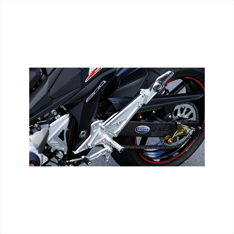 バイクパーツ ステップ アグラス バックステップ タンデムステー付 312-492-000 4548916179732 Z800 13-