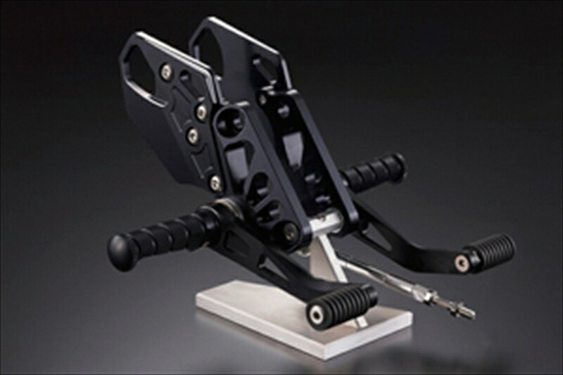 バイクパーツMOTOGEAR(モトギア) バックステップ BLK 70568-B4548916292004|バイク用品はとやグループ2号店