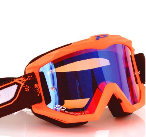 バイク用品 ウェア PROGRIP プログリップ ゴーグル RACE LINE FLUO ORANGE PG3204FL-OR 4580332556780