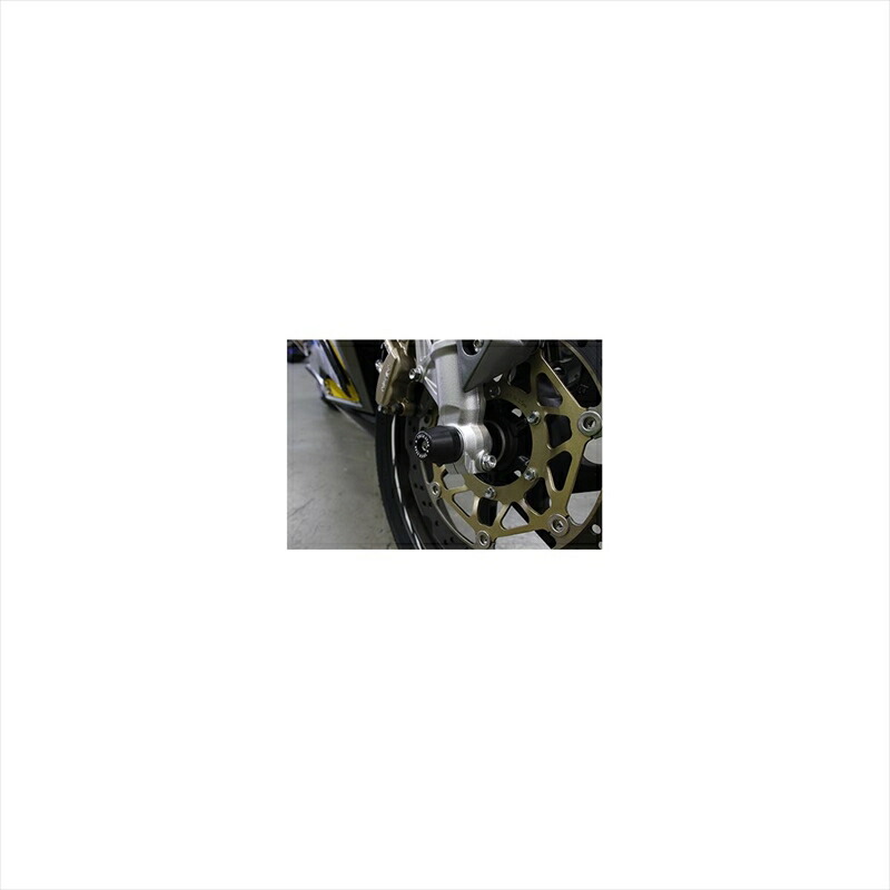 バイクパーツ 外装 トリックスター フロントアクスルスライダー ブラック AX-109 4560417409347 CBR250RR 17-23