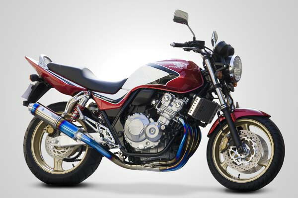 CB400SF NC42 アールズギア ワイバン チタン マフラー K様 r's gear（アールズギア） MH34-S3CT CB400SF/SB (08-) ワイバン