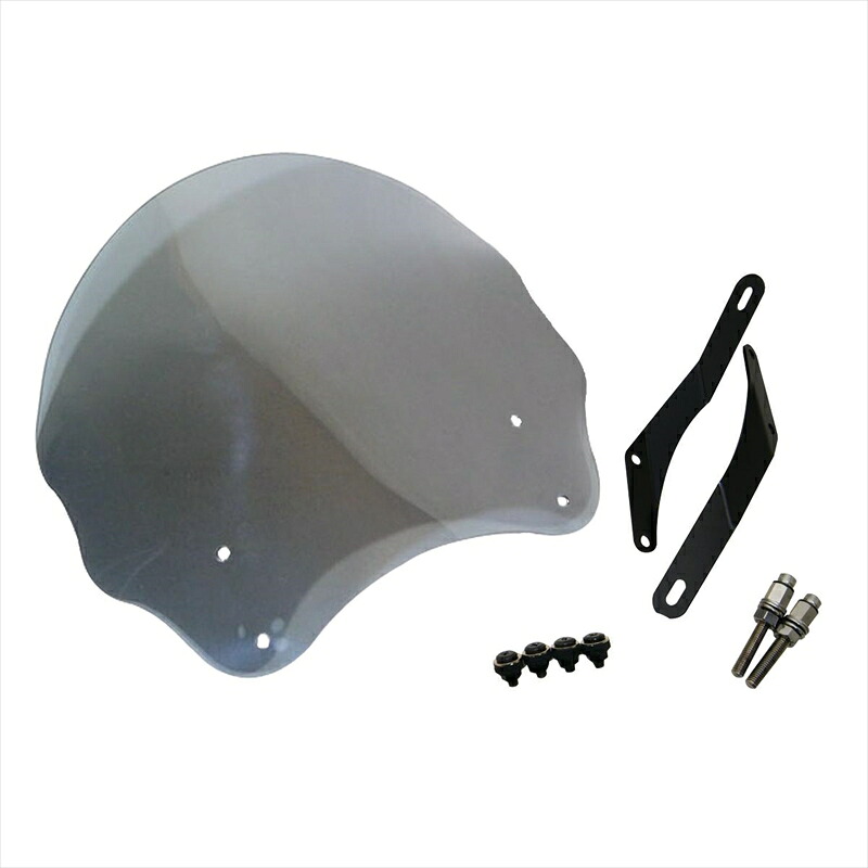 バイクパーツ 外装 ワールドウォーク オルタナティブスクリーン ミドル スモーク ws-27-1sm 4580007460275 XJR1300用