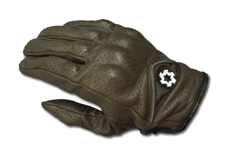 バイク用品 ウェア グローブ ライズ スキャンディックグローブ ブラウン ＃M RIDEZ 4527625083769