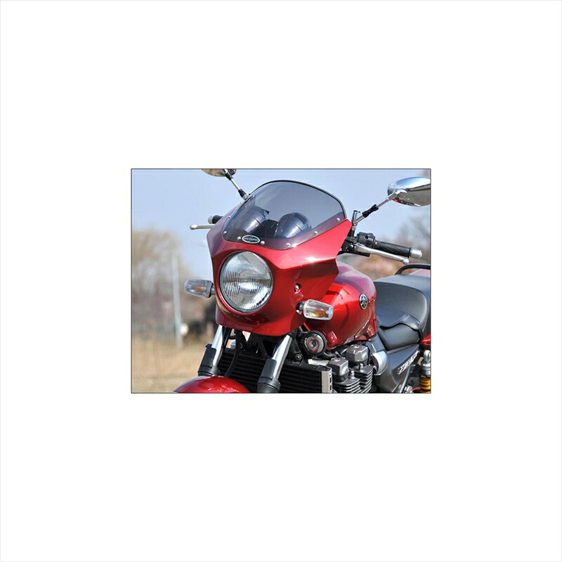 バイクパーツ 外装シックデザイン マスカロード シルバー1/スモーク MQ33-SV1/2 4520616036584XJR1300 00|バイク用品はとやグループ2号店
