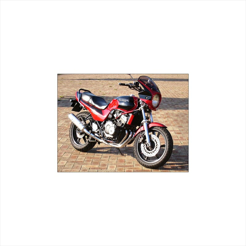 バイクパーツ 外装シックデザイン ロードコメット ブラック/スモーク RC08-BK/2 4547424005762JADE｜バイク用品はとやグループ2号店