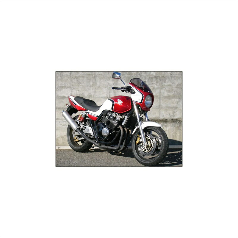 バイクパーツ 外装シックデザイン ロードコメット パールヘロンブルー/スモークRC37B-PHBL/2 4547424011732CB400SF 03|バイク用品はとやグループ2号店