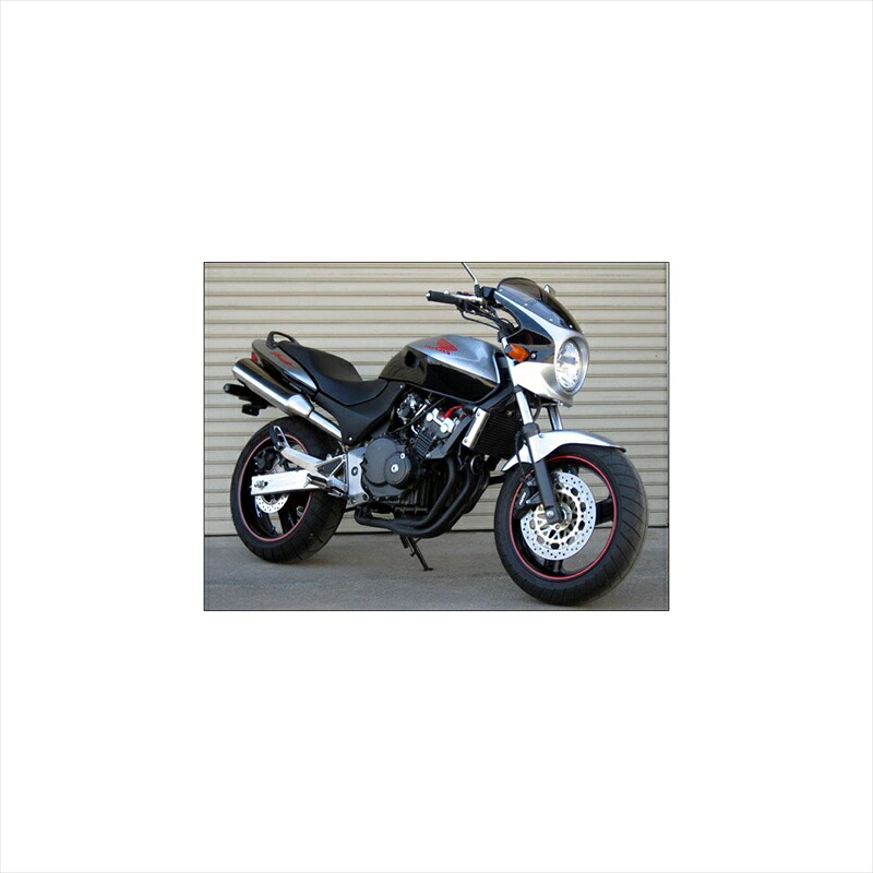 バイクパーツ 外装シックデザイン ロードコメット ブーンシルバーメタ/スモークRC22-BSV/2 4547424531919ホーネット250|バイク用品はとやグループ2号店