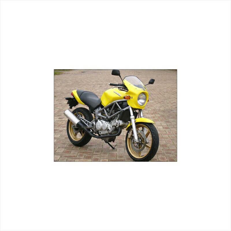 バイクパーツ 外装シックデザイン ロードコメット フォースシルバーメタ/スモークRC34-FOSV/2 4547424533265VTR250|バイク用品はとやグループ2号店