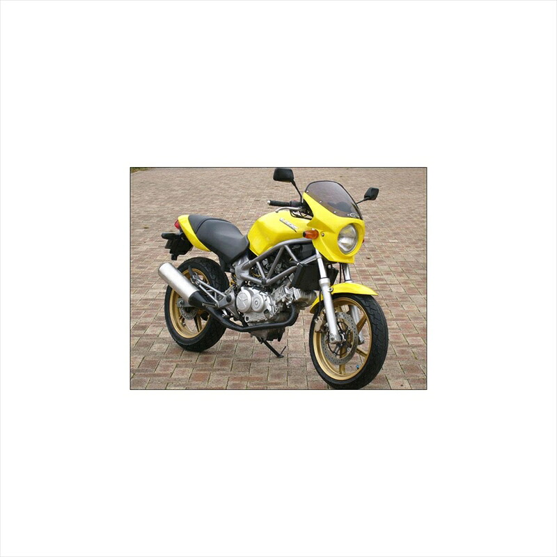 バイクパーツ 外装シックデザイン ロードコメット2 PシャイニングYEL/クリアRCB34-PCYL 4547424014399VTR250｜バイク用品はとやグループ2号店