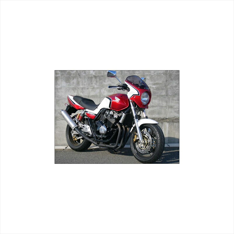 バイクパーツ 外装シックデザイン ロードコメット2 C・タヒチアン・BL/クリア RCB37B-CTBL 4547424014504CB400SF 03｜バイク用品はとやグループ2号店