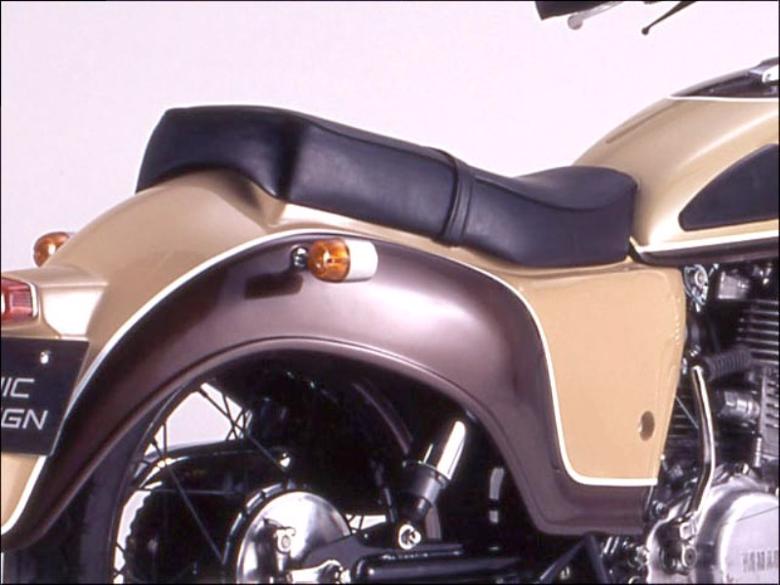 バイク用品 外装 シートシックデザイン ショートタイプ ベルトツキ 500