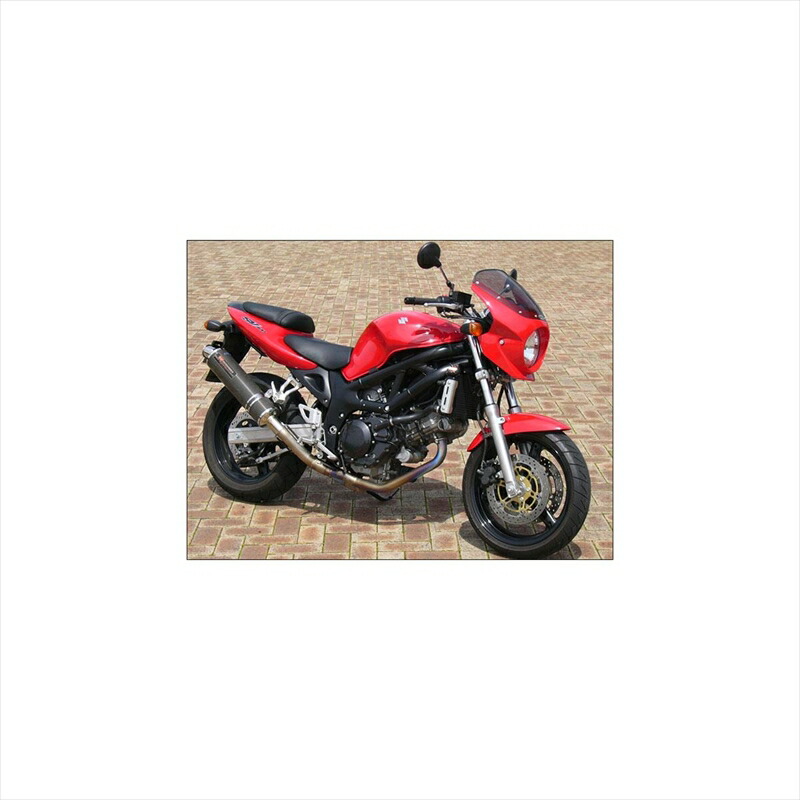 バイクパーツ 外装 シックデザイン ロードコメット2 パールクリスタルレッド/ RCB49-PCR 4547567526643 クリア SV400/650