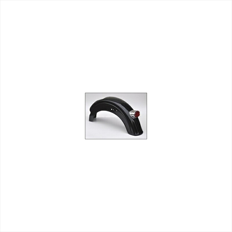 バイクパーツ 外装 シックデザイン ティーラ クラシックRフェンダー BBブラック XL-RF7-BK 4548916327195 スポーツスターXL883/1200