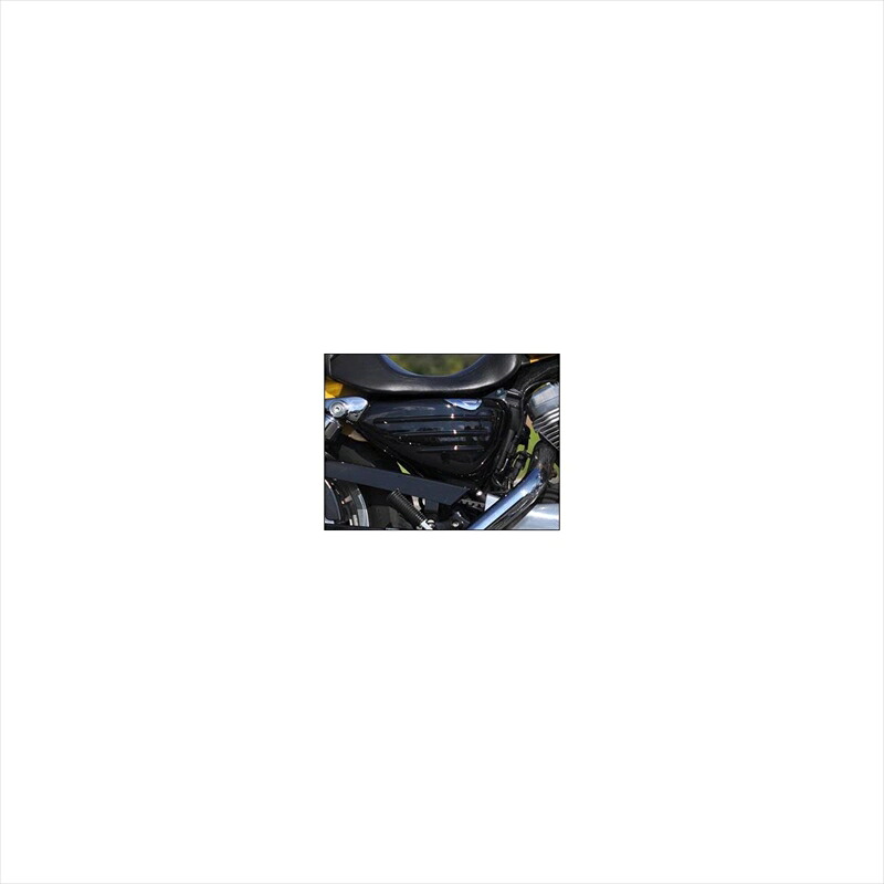 バイクパーツ 外装シックデザイン ティーラ サイドカバー ツヤアリBLK XL-SC2-BK 4548916671229XL1200N 14-|バイク用品はとやグループ2号店