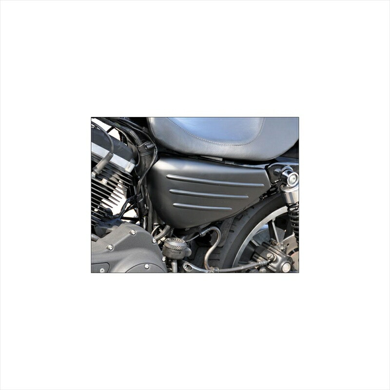 バイクパーツ 外装 シックデザイン ティーラ サイドカバー ツヤケシBLK XL-SC2-BKD 4548916790470 XL1200N 14-