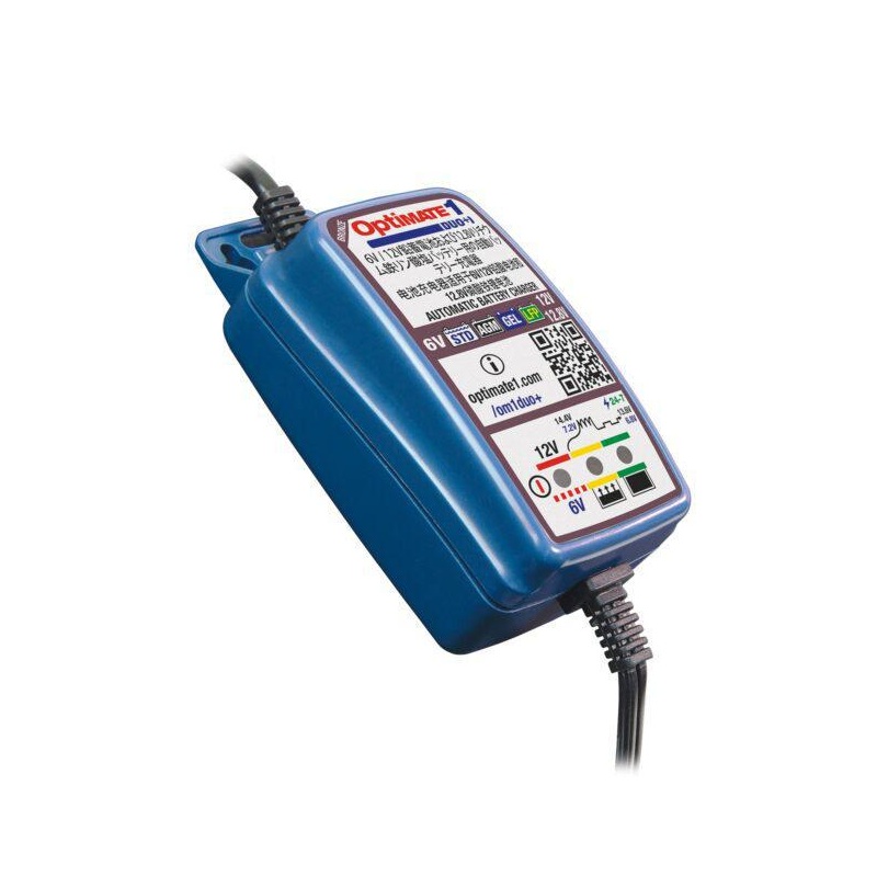 【5日前後で発送】 バイク用品 電装系 バッテリー＆充電器 テックメイト オプティメイト OptiMate 1 DUO+ TM-407av2 BTメンテナー 5425006145640 取寄品
