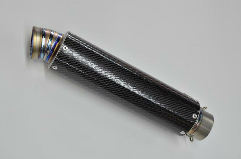 バイクパーツ マフラー マーベリック ハンヨウサイレンサー Mv83/300mm 83C30-3PS 4548916094820 カーボン/ソリッドエンド3P