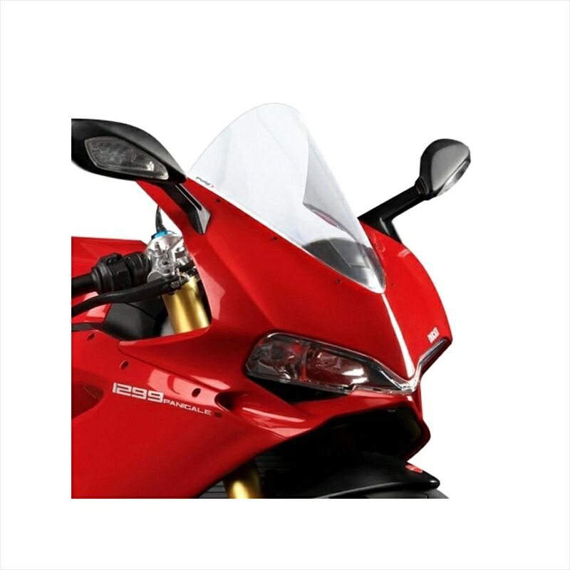 バイクパーツ 外装 プーチ レーシングスクリーン クリア 7621W 4548916726721 1299 PANIGALE 15-