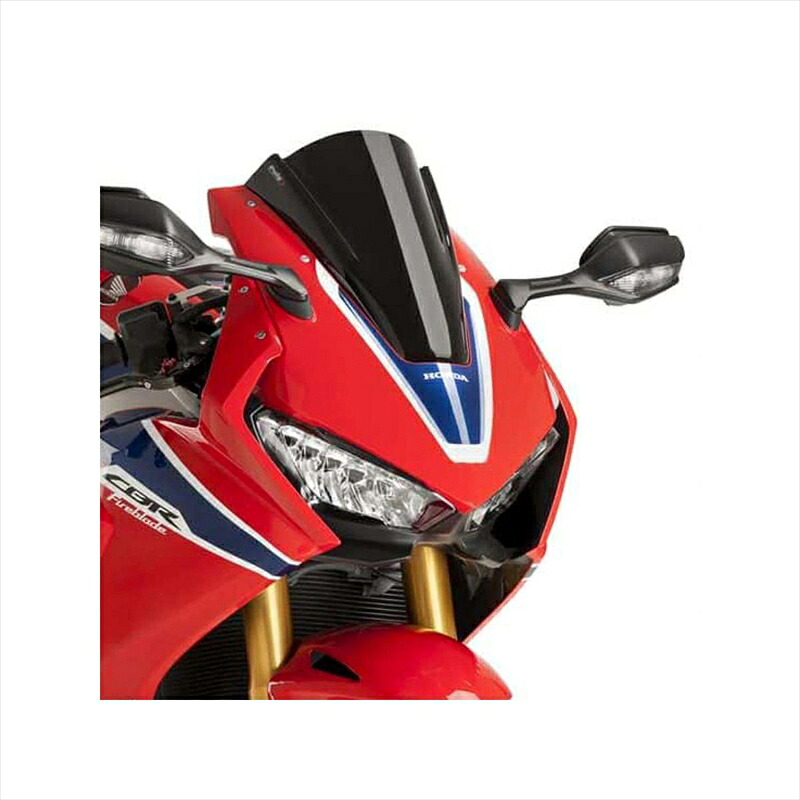 バイクパーツ 外装 プーチ レーシングスクリーン ブラック 9407N 4549950488200 CBR1000RR/SP/SP2 17-19