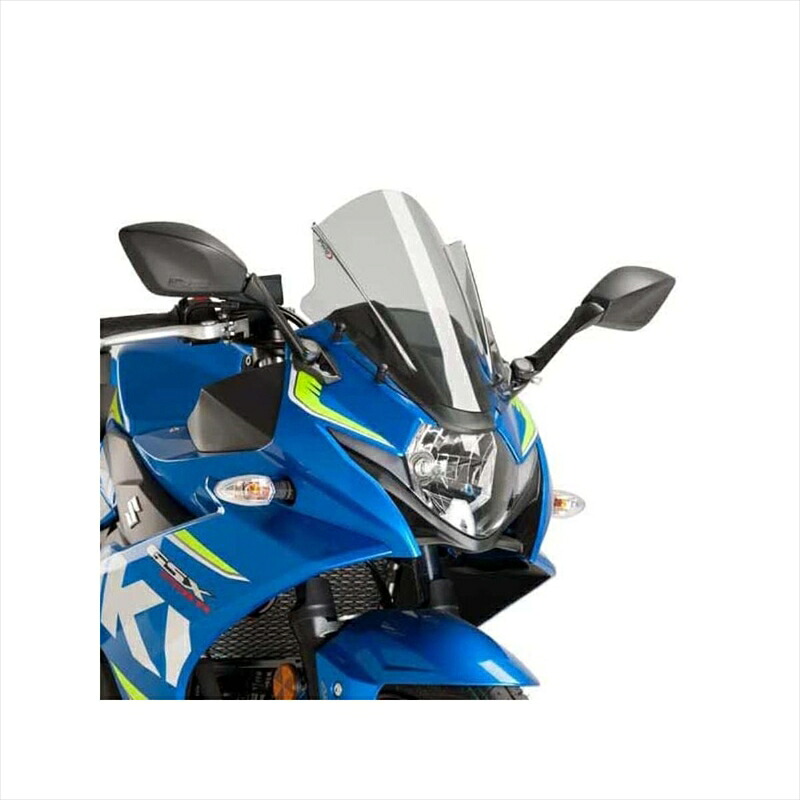 バイクパーツ 外装プーチ スクリーン レーシング スモーク9722H 4549950686996GSX250R 17-19|バイク用品はとやグループ2号店