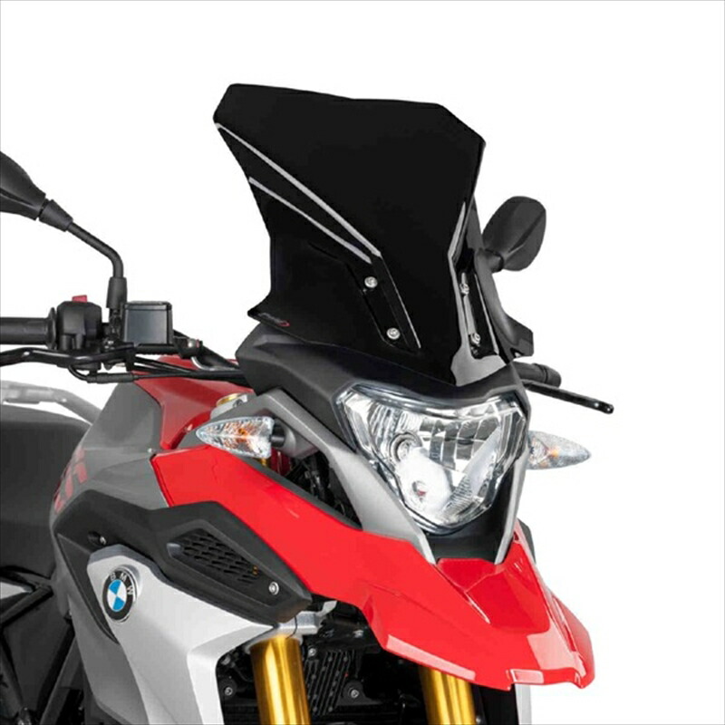 バイクパーツ 外装 プーチ ツーリングスクリーン ブラック 9879N 4549950865698 G310GS 17-